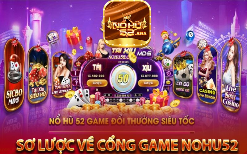 Tóm tắt sơ lược về cổng game cá cược Nohu52