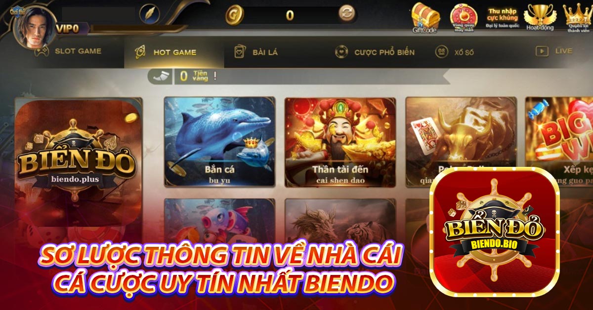 Sơ lược thông tin về nhà cái cá cược uy tín nhất Biendo