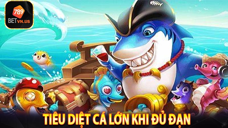 Tiêu diệt cá lớn khi đủ đạn